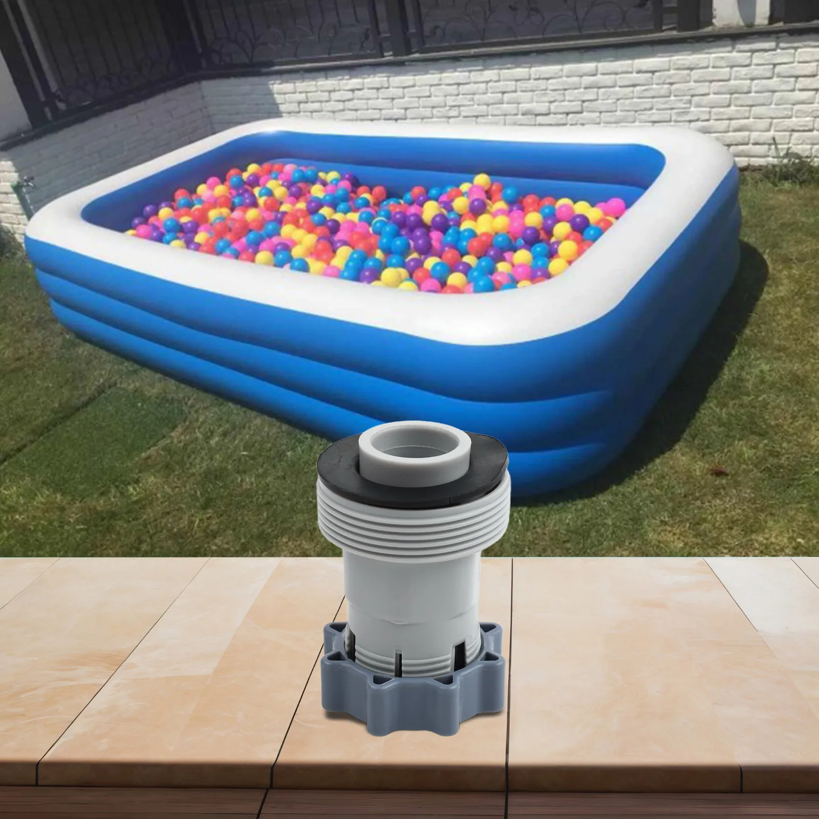 Easy Installation Hose 1.5 To 1.25 Inch Adapter Above Ground Pool Setup Lightweight Design Portable Hose Adapter
Easy Installation Hose 1.5 To 1.25 Inch Adapter Above Ground Pool Setup Lightweight Design Portable Hose Adapter