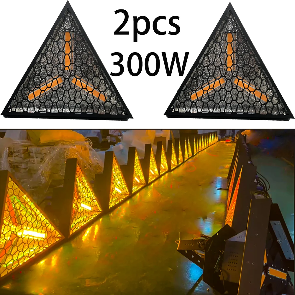 300W 2PCS/ Lot Triangle Led Retro Background Effect Light party light COB Beads DMX Auto DJ Disco show Wedding Stage Lighting
300W 2PCS/ Lot Triangle Led Retro Background Effect Light party light COB Beads DMX Auto DJ Disco show Wedding Stage Lighting