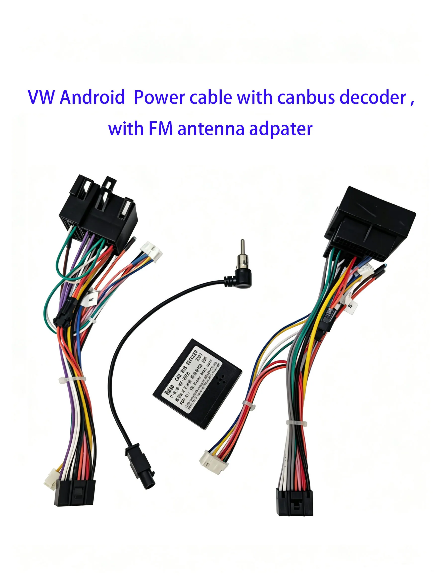 Raise Canbus For All VW Jetta Golf Android Car Radio 16 Pin Wiring Harness Adapter Power Cable
Raise Canbus For All VW Jetta Golf Android Car Radio 16 Pin Wiring Harness Adapter Power Cable