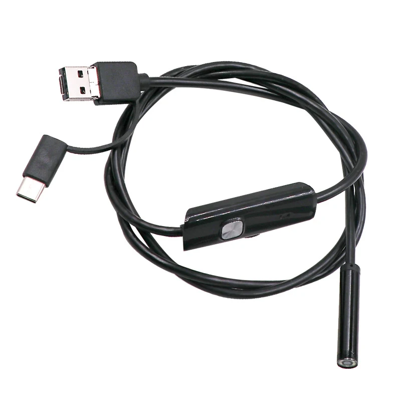 Камера-Эндоскоп HD IP67, 1 м, с кабелем Mirco USB Type-C
Камера-Эндоскоп HD IP67, 1 м, с кабелем Mirco USB Type-C