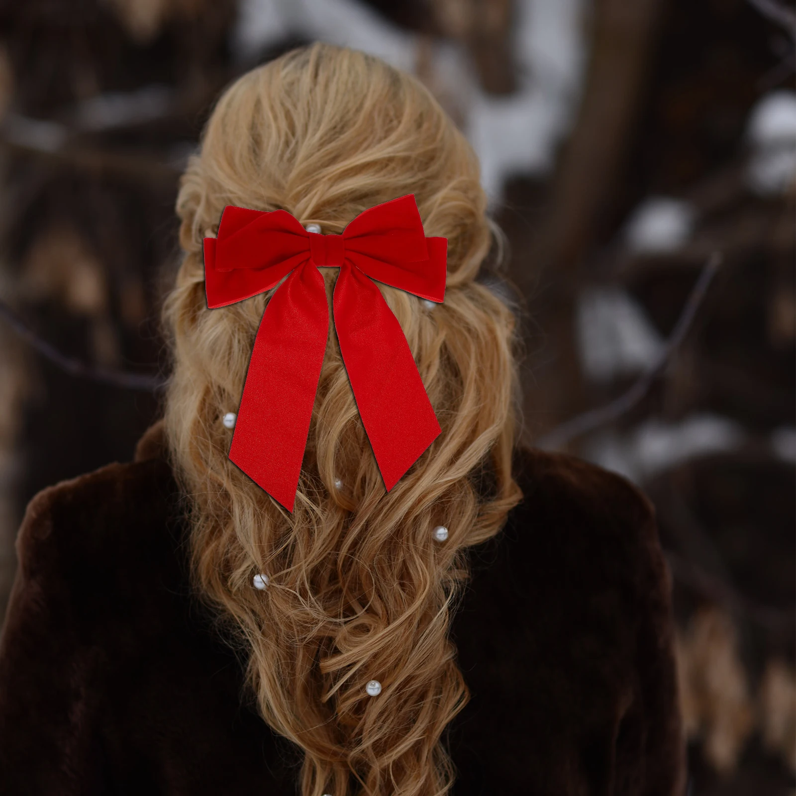 2Pcs Bow Hairpin Gold Small Styling Back Clip Ribbon Barrettes Women Wedding Bridal Shower Engagement Decorative Accessories
2Pcs Bow Hairpin Gold Small Styling Back Clip Ribbon Barrettes Women Wedding Bridal Shower Engagement Decorative Accessories