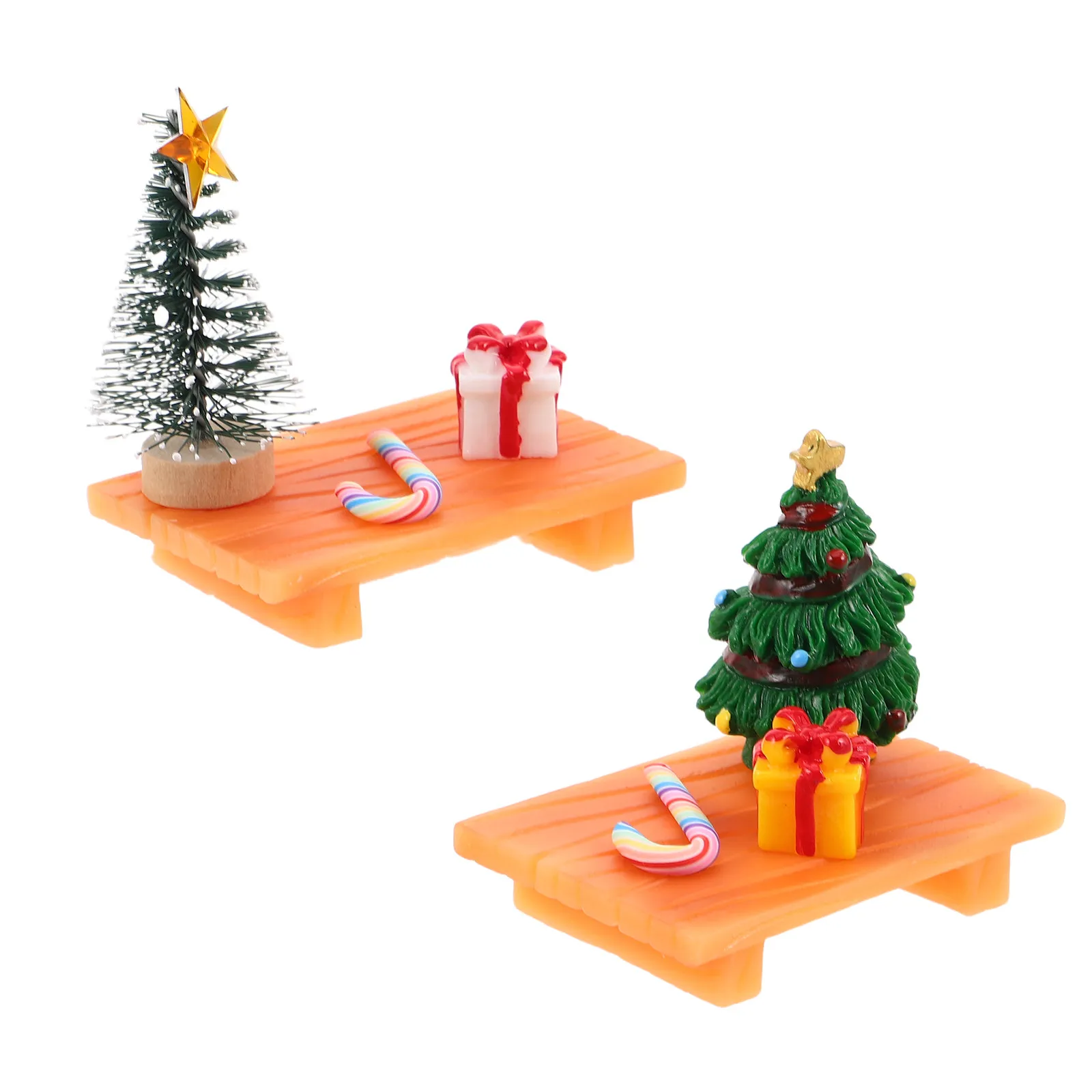 2 Sets Mini Christmas Accessories Dollhouse Decoration Present Box Candy Cane Tree Bench Chair Holiday Scene Ornaments
2 Sets Mini Christmas Accessories Dollhouse Decoration Present Box Candy Cane Tree Bench Chair Holiday Scene Ornaments