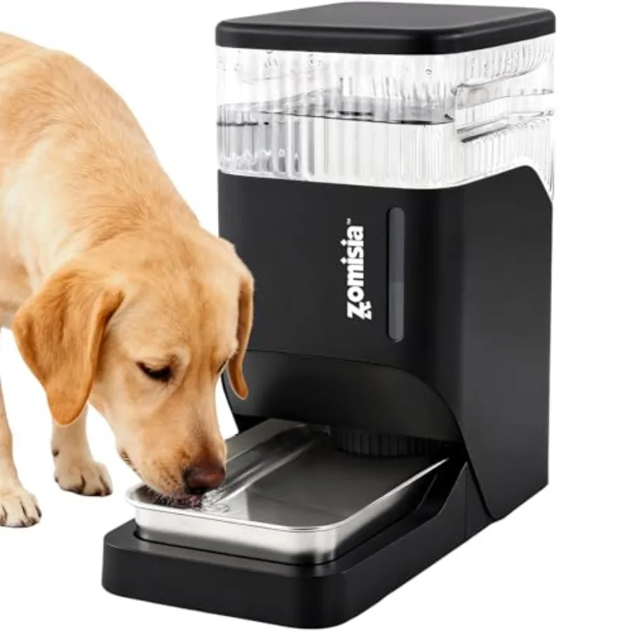 Automatic Dog Water Dispenser with Stainless Steel Bowl, Gravity Large Capacity Water Bowl for Dogs, 2 Gallon Pet Waterer 100%
Automatic Dog Water Dispenser with Stainless Steel Bowl, Gravity Large Capacity Water Bowl for Dogs, 2 Gallon Pet Waterer 100%