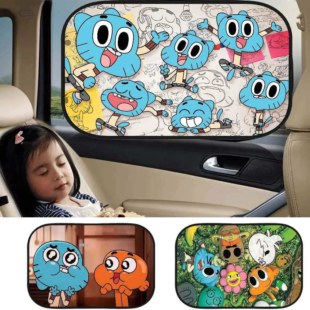 The A-Amazing World Of Gumball Car Sun Shade UV Protection Electrostatic Adsorption Car Window Sunshade For Kids Outdoor
The A-Amazing World Of Gumball Car Sun Shade UV Protection Electrostatic Adsorption Car Window Sunshade For Kids Outdoor