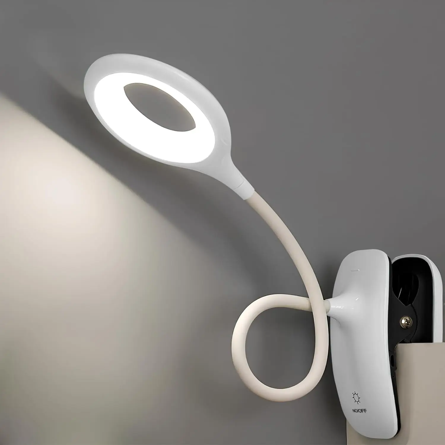 Clip On Reading Light For Bed Headboard, Usb Rechargeable, Touch Dim, 3 Colors, Eye Protect Headboard Lamp
Clip On Reading Light For Bed Headboard, Usb Rechargeable, Touch Dim, 3 Colors, Eye Protect Headboard Lamp