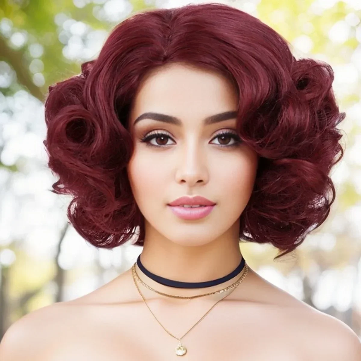 Synthetic Short Wine Red Wigs for White Women Cosplay Wig Female Big Curly Hair Natural Wig Girls Colored Wig Halloween Costume
Synthetic Short Wine Red Wigs for White Women Cosplay Wig Female Big Curly Hair Natural Wig Girls Colored Wig Halloween Costume