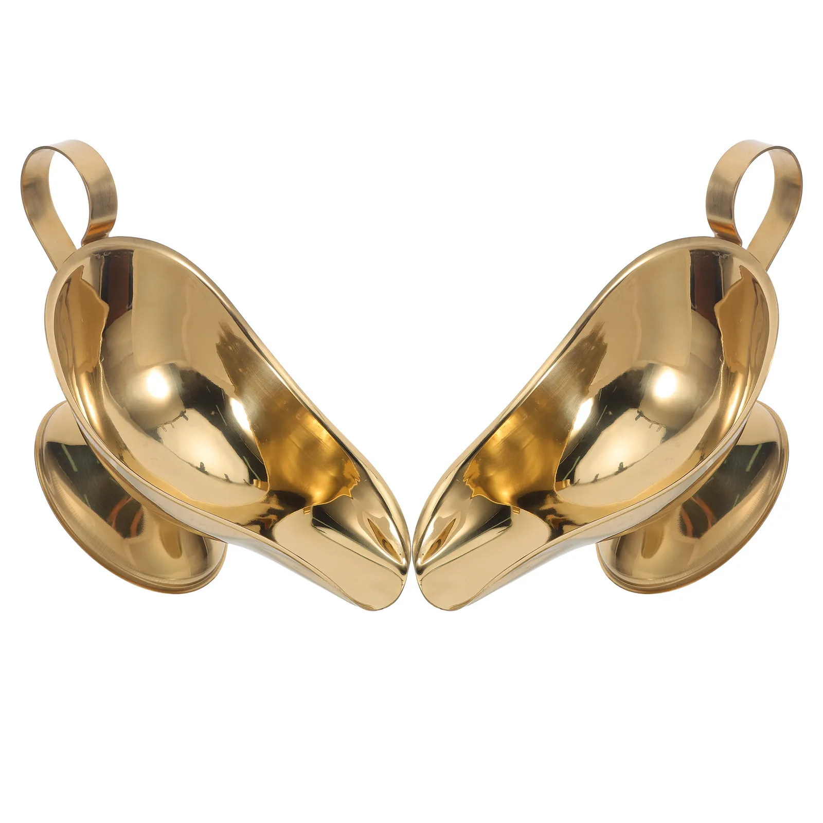 2Pcs Stainless Steel Gravy Boat Polished Metal Sauce Jug Pour Spout Steak Sauce Server Condiment Bowl Buffet Serving Salad
2Pcs Stainless Steel Gravy Boat Polished Metal Sauce Jug Pour Spout Steak Sauce Server Condiment Bowl Buffet Serving Salad