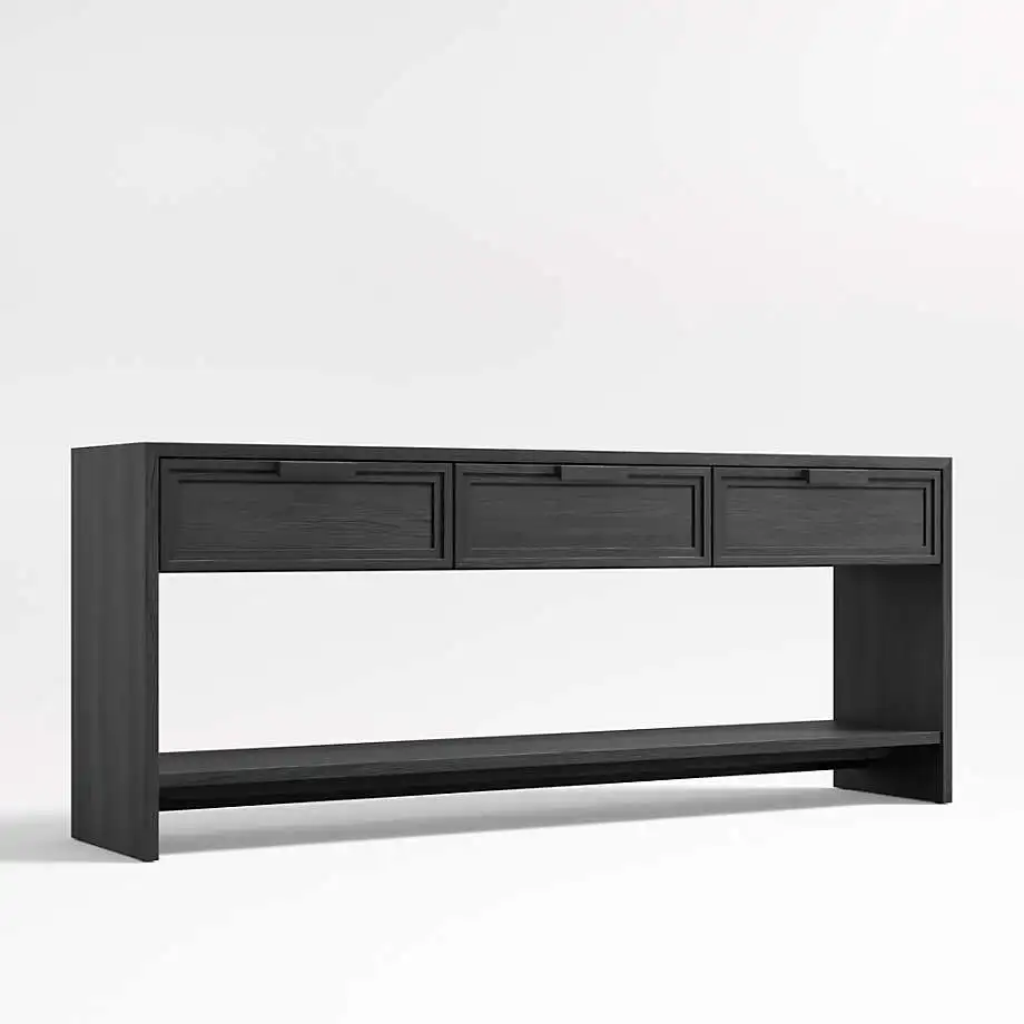 Cross-border e-commerce foreign trade factory customizes European and American 72-inch rectangular pure black wooden storage ent
Cross-border e-commerce foreign trade factory customizes European and American 72-inch rectangular pure black wooden storage ent