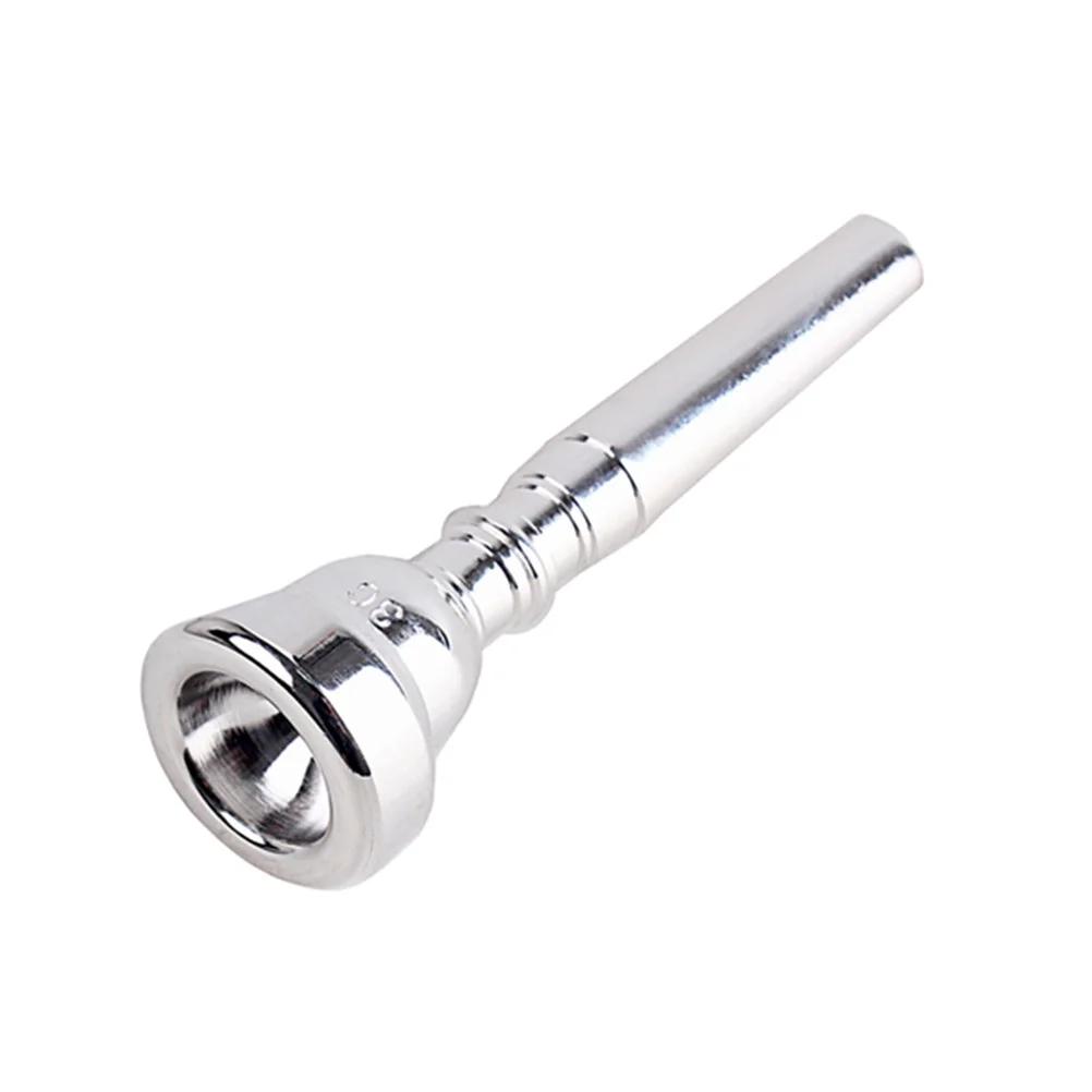 Professional Trumpet Mouthpiece 3C Silver Plated Metal Bullet Shape Smooth Clear Tone For Beginners Enthusiasts
Professional Trumpet Mouthpiece 3C Silver Plated Metal Bullet Shape Smooth Clear Tone For Beginners Enthusiasts