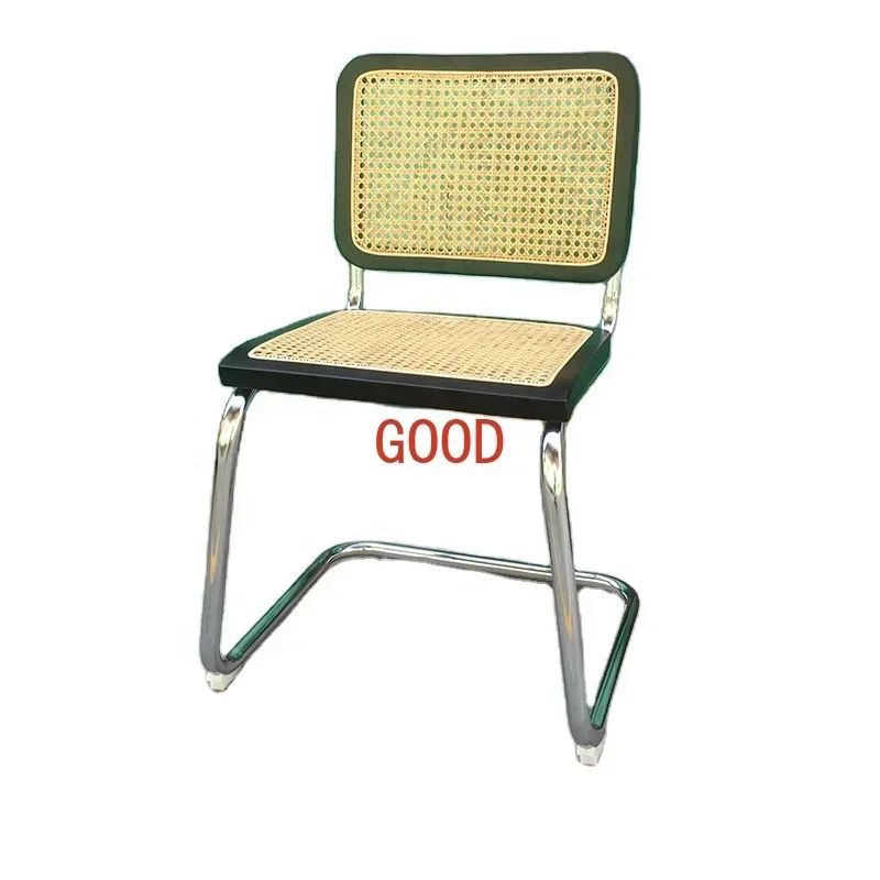 Nordic Rattan Stainless Steel Office Cane Chair
Nordic Rattan Stainless Steel Office Cane Chair