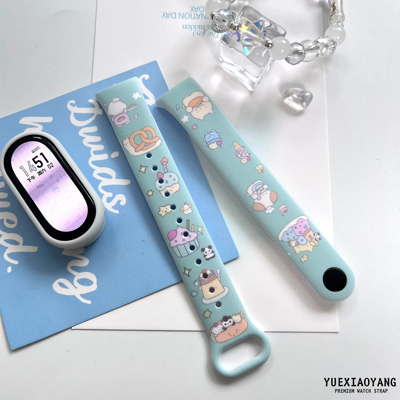 Dessert Animals Printed Wristband for Xiaomi Mi Band 10 9 8 Wrist Strap Replaceable Bracelet for Mi Band 10 9 8 Smart Watchband
Dessert Animals Printed Wristband for Xiaomi Mi Band 10 9 8 Wrist Strap Replaceable Bracelet for Mi Band 10 9 8 Smart Watchband