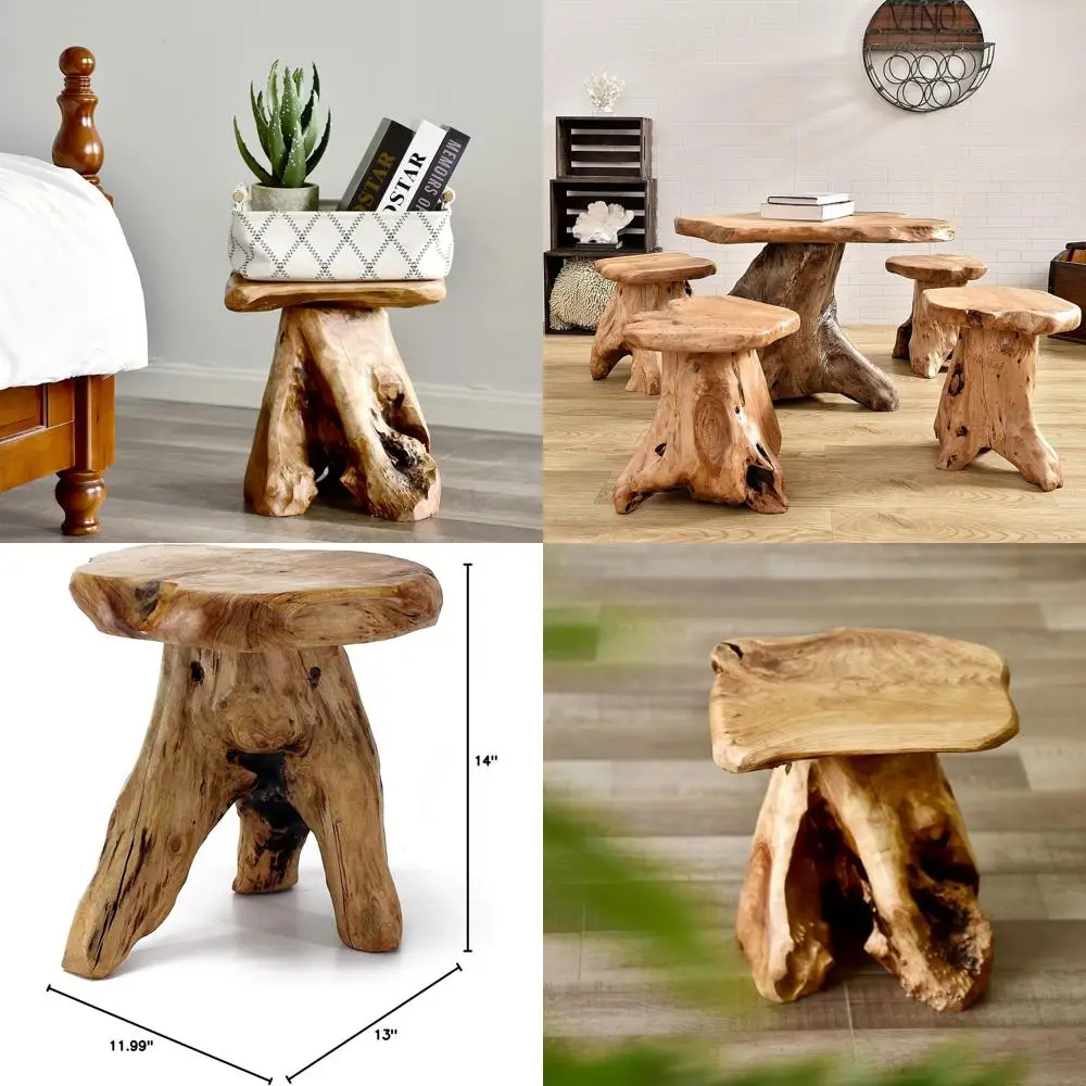 Live Edge Cedar Stump End Table, 14 Natural Plant Stand, Small Nightstand for Indoor & Outdoor Spaces
Live Edge Cedar Stump End Table, 14 Natural Plant Stand, Small Nightstand for Indoor & Outdoor Spaces