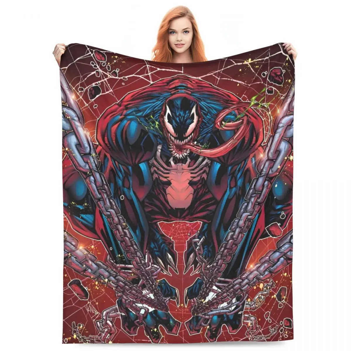 Одеяло Venom Variant, одеяло Jonboy Meyers, нечеткие забавные дышащие пледы для дома, осень/зима
Одеяло Venom Variant, одеяло Jonboy Meyers, нечеткие забавные дышащие пледы для дома, осень/зима