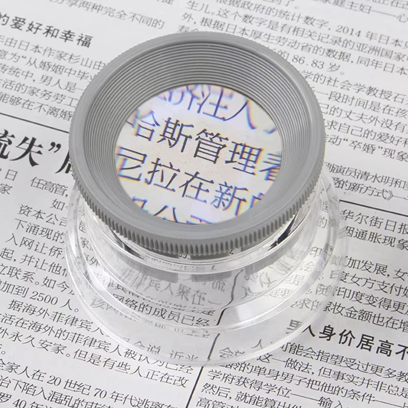 7X Desktop Cylinder Magnifying Glass Printing Tool Jeweler Repair Eye Loupe Pocket Reading Portable Magnifier Optical Glass
7X Desktop Cylinder Magnifying Glass Printing Tool Jeweler Repair Eye Loupe Pocket Reading Portable Magnifier Optical Glass