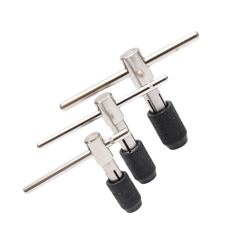 3pcs T-Handle Tap Wrench Steel High Precision Labor Saving Ratchet Single Hand Repair Tool For Taps Reamers M5 M6 M8 Hand Tools
3pcs T-Handle Tap Wrench Steel High Precision Labor Saving Ratchet Single Hand Repair Tool For Taps Reamers M5 M6 M8 Hand Tools