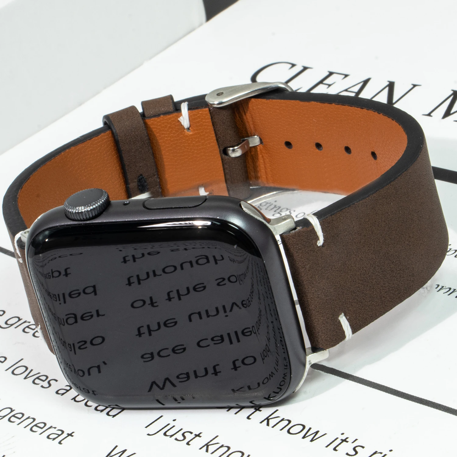 Кожаный ремешок для Apple Watch Ultra/2 49 мм 38/40/41/S10-42 мм 42/44/45/46/49 мм Ремешок для часов iwatch 10 9 8 7 4 5 6 se Аксессуары
Кожаный ремешок для Apple Watch Ultra/2 49 мм 38/40/41/S10-42 мм 42/44/45/46/49 мм Ремешок для часов iwatch 10 9 8 7 4 5 6 se Аксессуары