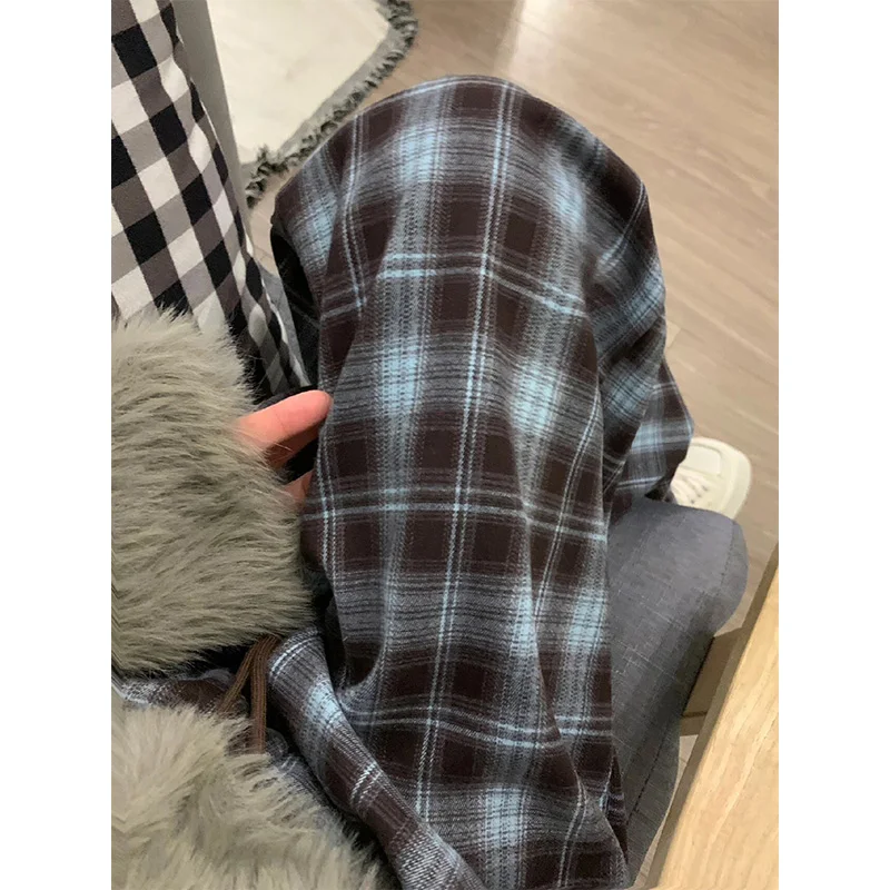 Thickened Fleece Plaid Casual Pants Women Loose Sports Sweatpants Small Size Straight Leg Wide Leg Pants Autumn Winter New Ar...
Thickened Fleece Plaid Casual Pants Women Loose Sports Sweatpants Small Size Straight Leg Wide Leg Pants Autumn Winter New Ar...