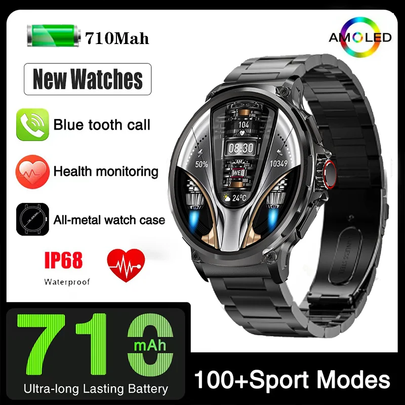 New Men's smartwatch HD Bluetooth Talk 1.85 "display Smartwatch 710 mah large battery 400+ dial smartwatch for Huawei Xiaomi
New Men's smartwatch HD Bluetooth Talk 1.85 "display Smartwatch 710 mah large battery 400+ dial smartwatch for Huawei Xiaomi