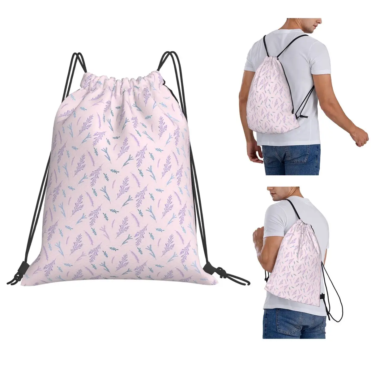 Up North Periwinkle And Lavender On Blush Backpacks Multi-function Drawstring Bags Shoes Bag Book Bags for Man Woman Students
Up North Periwinkle And Lavender On Blush Backpacks Multi-function Drawstring Bags Shoes Bag Book Bags for Man Woman Students