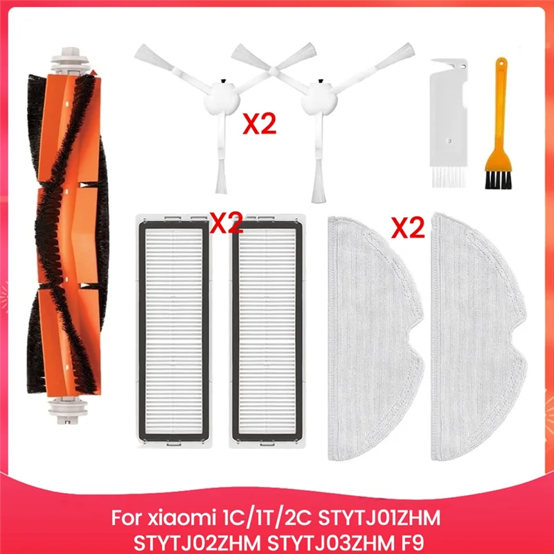 B50C For Xiaomi 1C/1T/2C STYTJ01ZHM STYTJ02ZHM STYTJ03ZHM F9 Spare Parts Main Side Brush Filter Mop
B50C For Xiaomi 1C/1T/2C STYTJ01ZHM STYTJ02ZHM STYTJ03ZHM F9 Spare Parts Main Side Brush Filter Mop