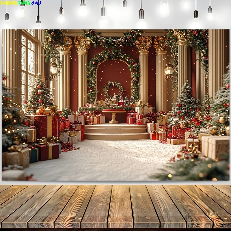 Happy New Year Christmas day Stage Photography Backdrops Props Family Decorations Festive Prizes Holiday Party Background DC-07
Happy New Year Christmas day Stage Photography Backdrops Props Family Decorations Festive Prizes Holiday Party Background DC-07