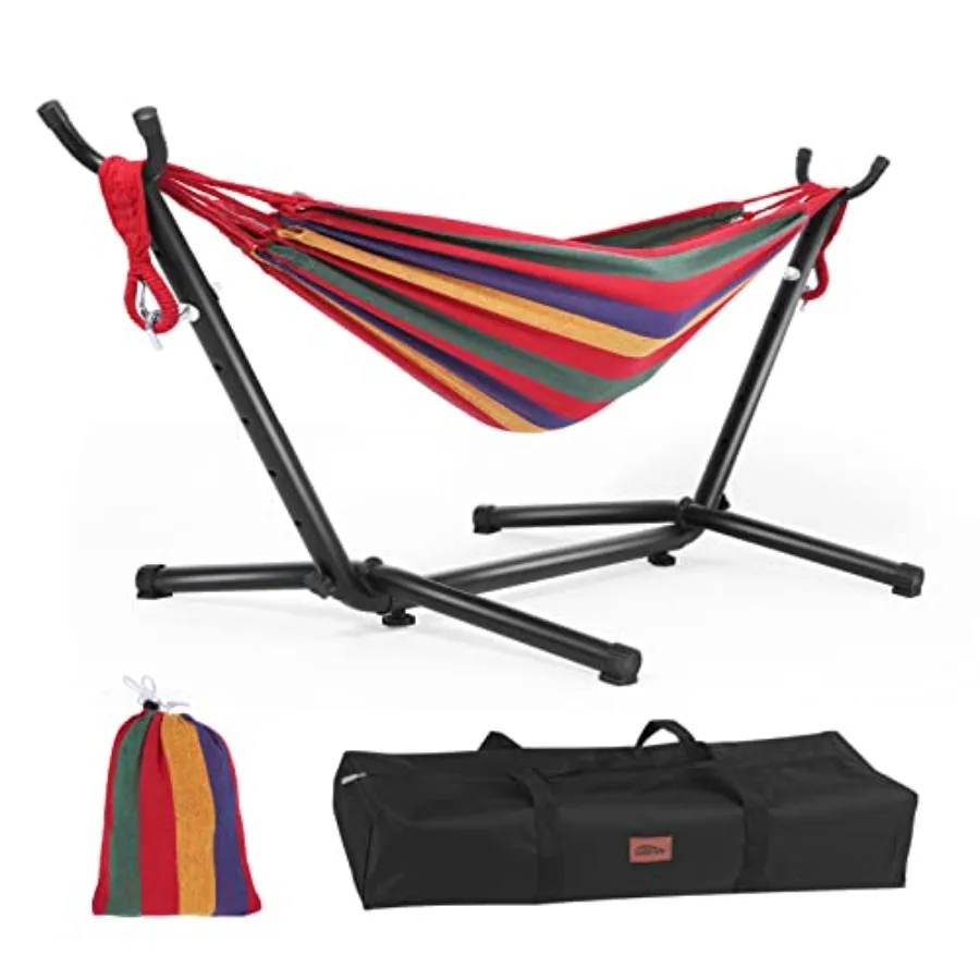 Children's Hammock with Stand, 220 lb Capacity, with Portable Carrying Bag, Kids Hammocks for Indoor, Outdoor, Patio, Deck, Yard, Beach (Red Stripe, Child Size)
Children's Hammock with Stand, 220 lb Capacity, with Portable Carrying Bag, Kids Hammocks for Indoor, Outdoor, Patio, Deck, Yard, Beach (Red Stripe, Child Size)