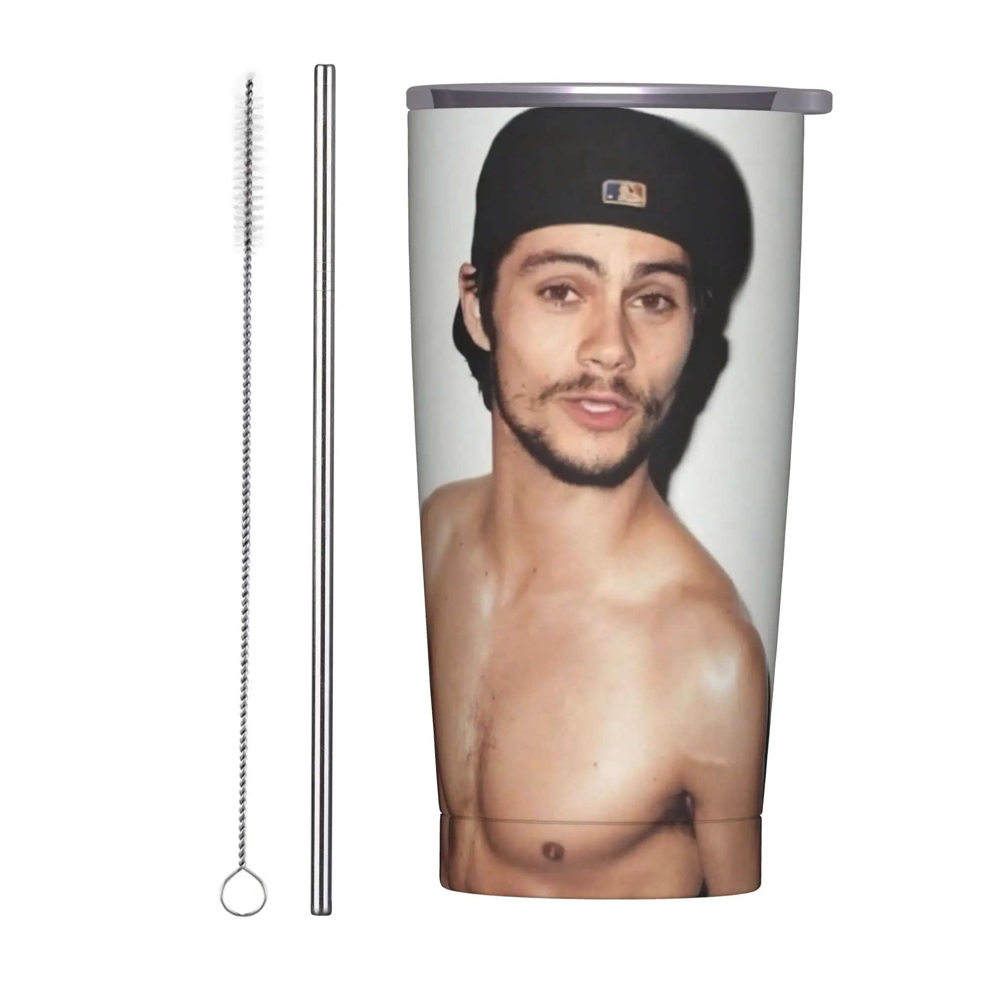Dylan Obrien Actor Insulated Tumbler with Straws Lid Stainless Steel Thermal Mug Office Home Hot Cold Drinks Cups 20oz
Dylan Obrien Actor Insulated Tumbler with Straws Lid Stainless Steel Thermal Mug Office Home Hot Cold Drinks Cups 20oz