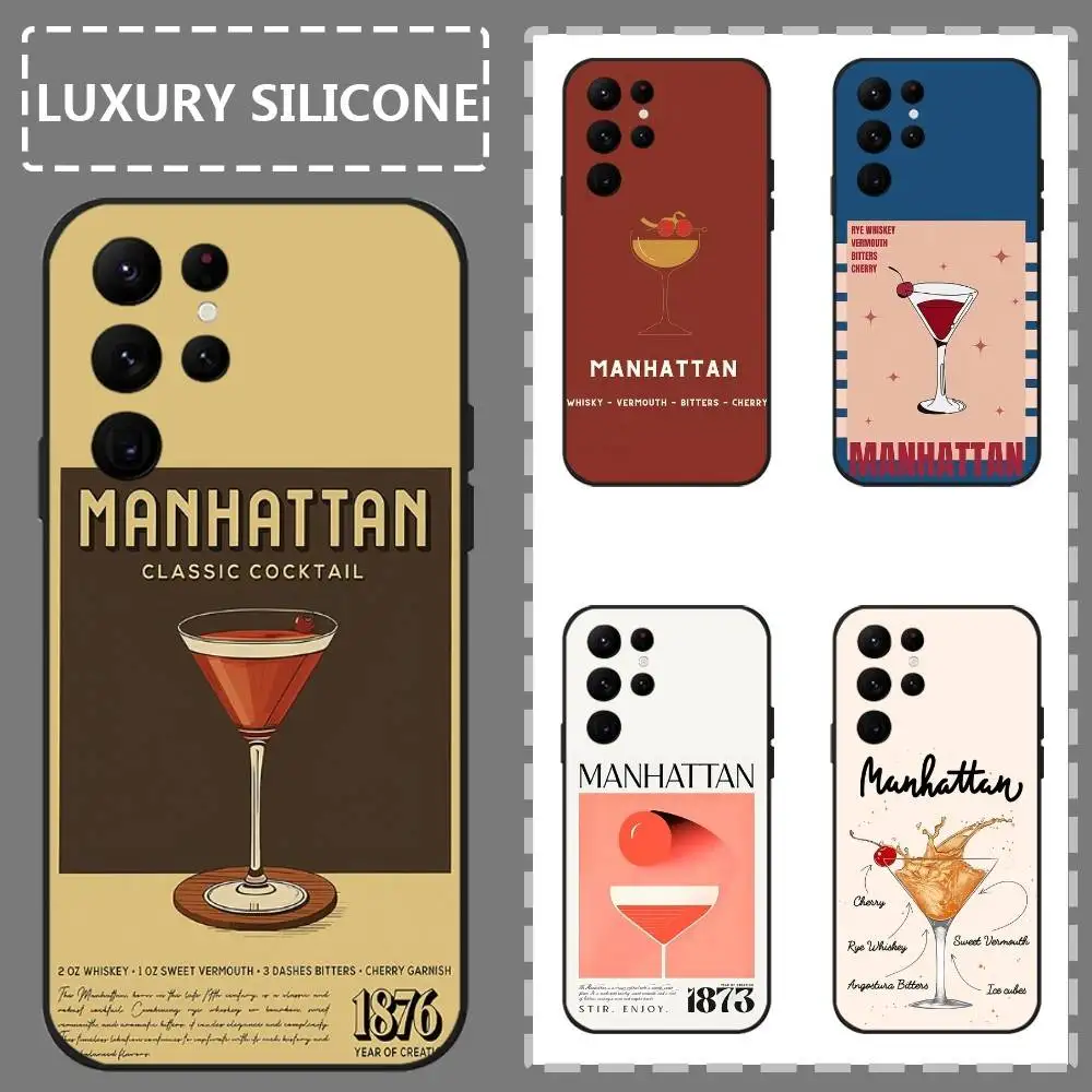 Manhattan Cocktail Art Phone Case For Samsung Galaxy S25 S24 S22 S23 Ultra S21 S20 Plus 5G Frosted Non-Slip Full Soft Cover
Manhattan Cocktail Art Phone Case For Samsung Galaxy S25 S24 S22 S23 Ultra S21 S20 Plus 5G Frosted Non-Slip Full Soft Cover