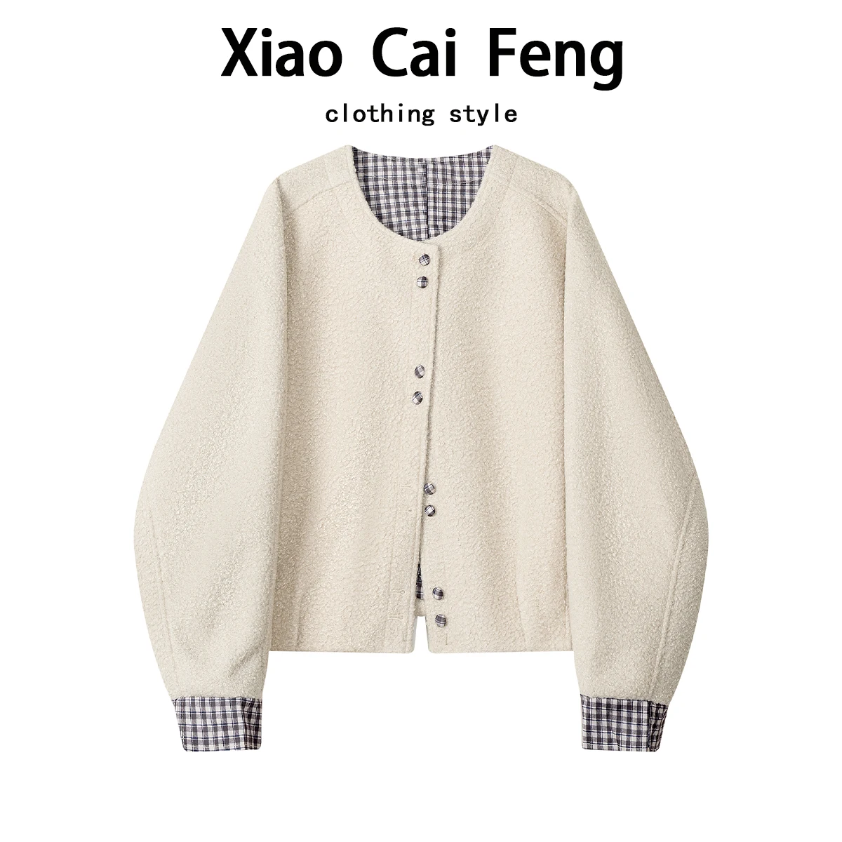 Корейская женская куртка из овечьей шерсти в клетку, повседневное зимнее утепленное хлопковое пальто, модное для города, на одной пуговице
Корейская женская куртка из овечьей шерсти в клетку, повседневное зимнее утепленное хлопковое пальто, модное для города, на одной пуговице