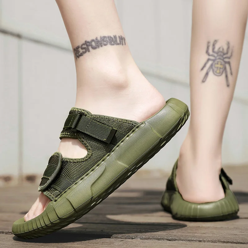 Summer Refreshing Casual Slippers, Lightweight Breathable Soft Sole, Non-slip Comfortable For Home Beach Outdoor Daily Wear
Summer Refreshing Casual Slippers, Lightweight Breathable Soft Sole, Non-slip Comfortable For Home Beach Outdoor Daily Wear