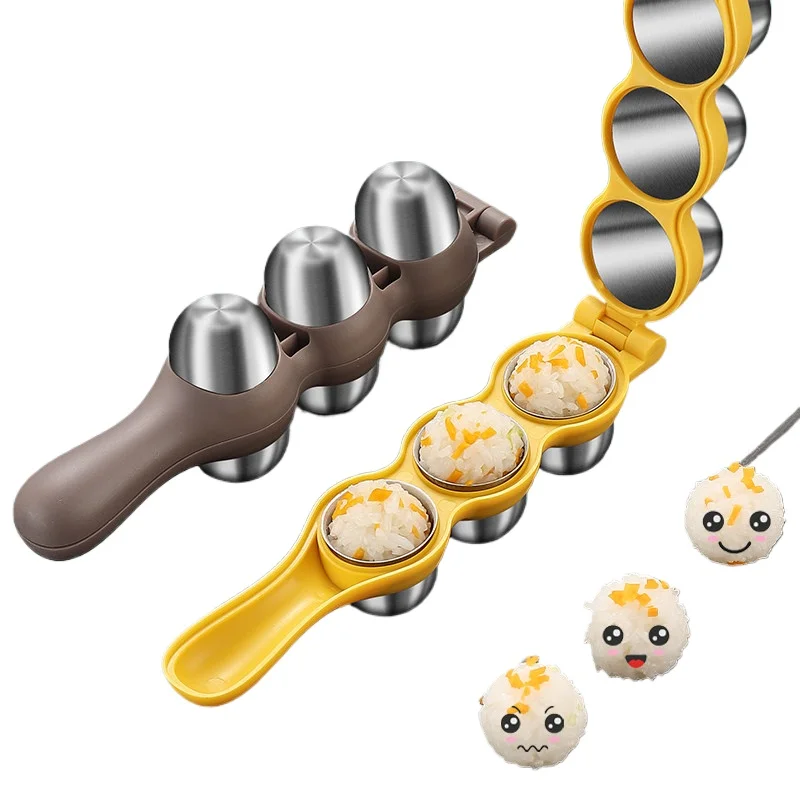 LH stainless steel rice ball shaking mold shaking rice modeling tool
LH stainless steel rice ball shaking mold shaking rice modeling tool