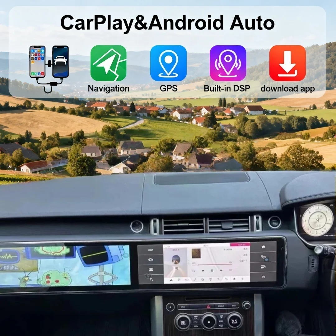 15.5+15.5inch dual screen Car Android For Land Rover Range Rover Sport L494 2014-2019 Carplay Multimedia Video Player Stereo GP
15.5+15.5inch dual screen Car Android For Land Rover Range Rover Sport L494 2014-2019 Carplay Multimedia Video Player Stereo GP