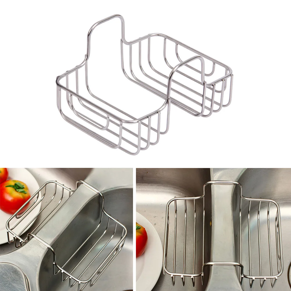 Hanging Kitchen Organizer Storage Basket Multifunction Stainless Steel Sink Baskets Sponge
Hanging Kitchen Organizer Storage Basket Multifunction Stainless Steel Sink Baskets Sponge