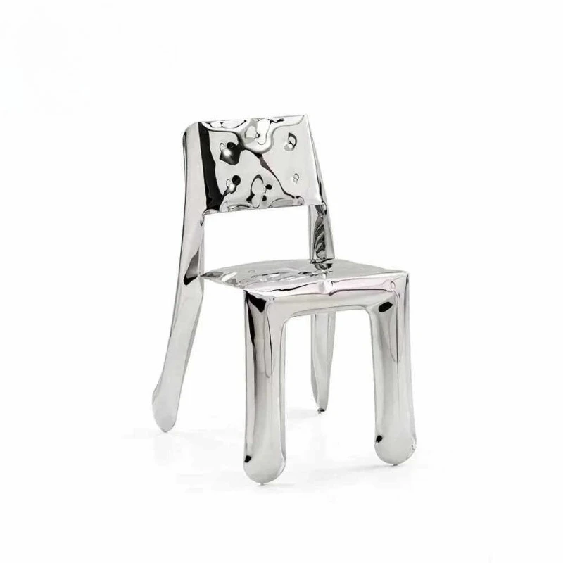 Creative minimalist dining chair, lacquered Nordic art back chair Internet celebrity cookie chair single lounge chair
Creative minimalist dining chair, lacquered Nordic art back chair Internet celebrity cookie chair single lounge chair