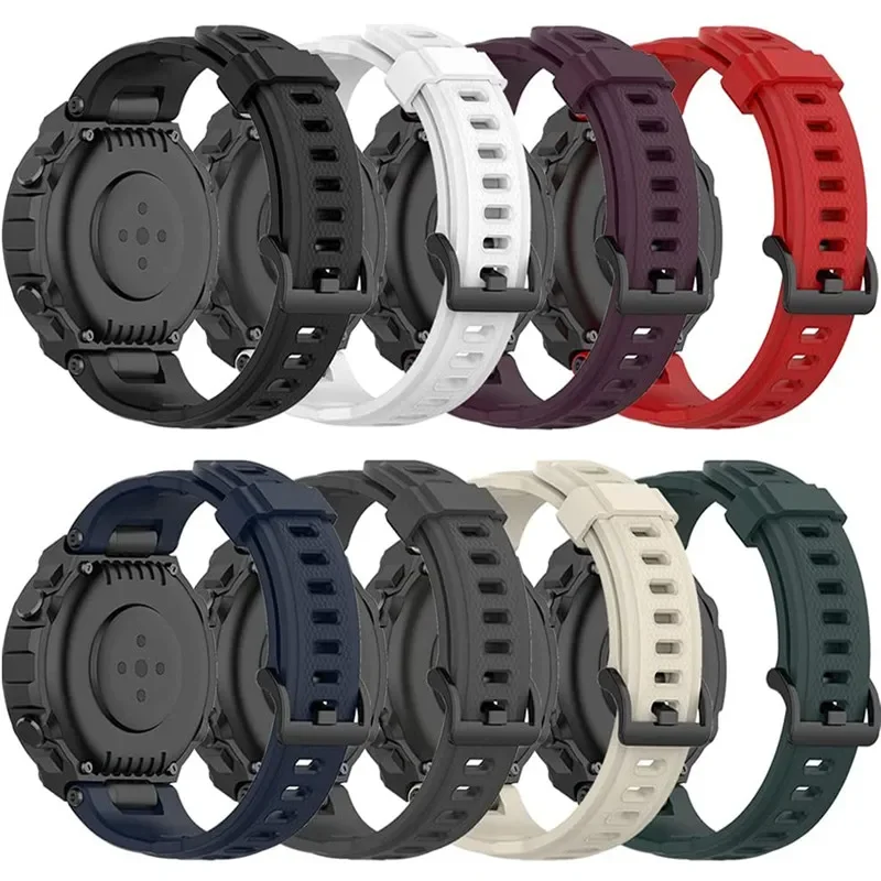 Silicone Straps For Huami Amazfit T-Rex pro/T-Rex A1918 Smart Watch Adjustable band Bracelet With Tool For T-Rex A1918
Silicone Straps For Huami Amazfit T-Rex pro/T-Rex A1918 Smart Watch Adjustable band Bracelet With Tool For T-Rex A1918
