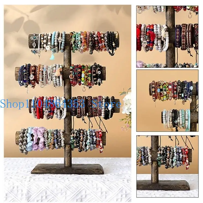 652F Универсальная подставка для браслетов, 4 полки, розничная торговля, органайзер для ювелирных изделий, держатель для полка с
652F Универсальная подставка для браслетов, 4 полки, розничная торговля, органайзер для ювелирных изделий, держатель для полка с