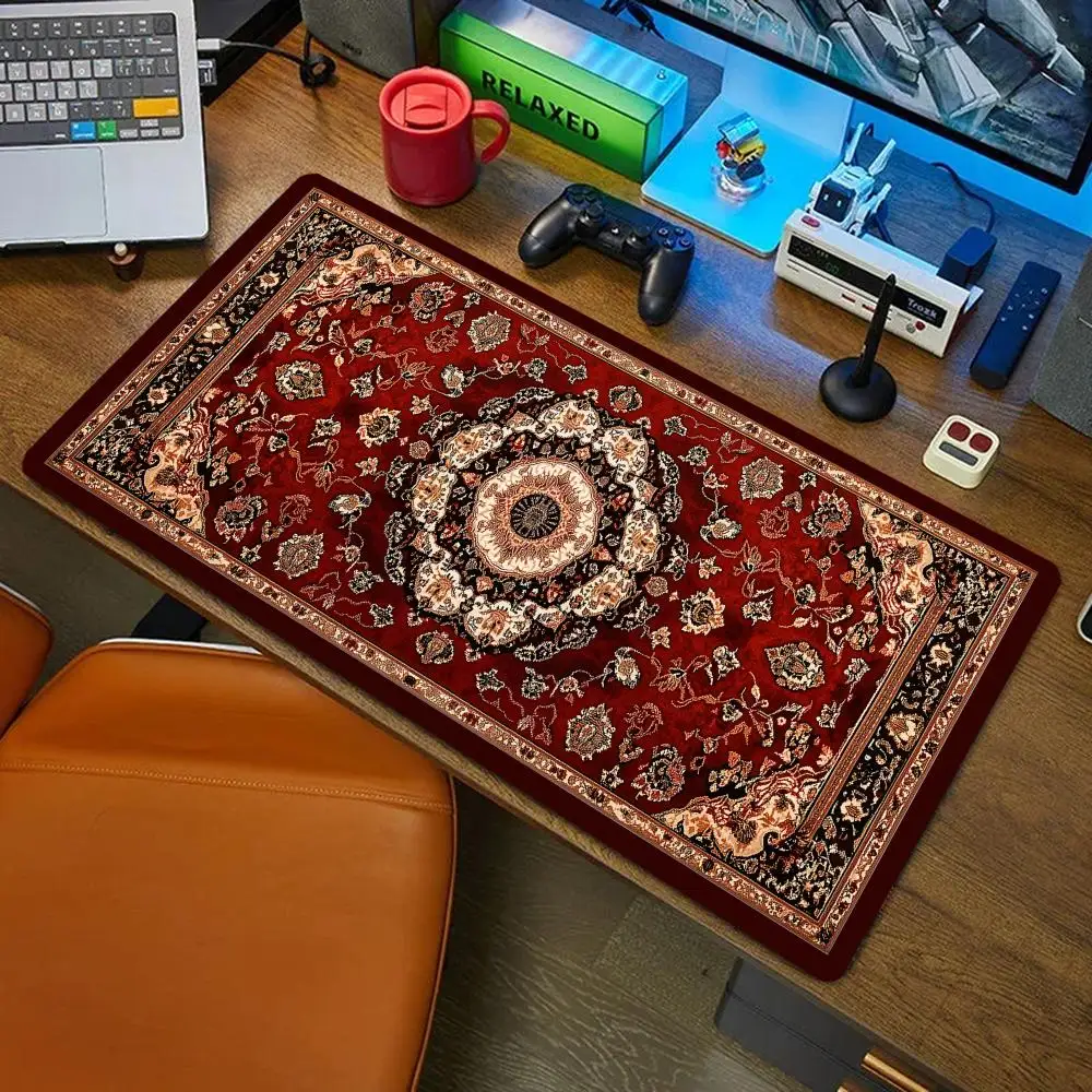 Red Persian Carpet Mysterious Retro Mouse Pad Pc Gamer Mousepad Rubber Mouse Mat Gaming Speed Keyboard Pads Office Desk Mat
Red Persian Carpet Mysterious Retro Mouse Pad Pc Gamer Mousepad Rubber Mouse Mat Gaming Speed Keyboard Pads Office Desk Mat