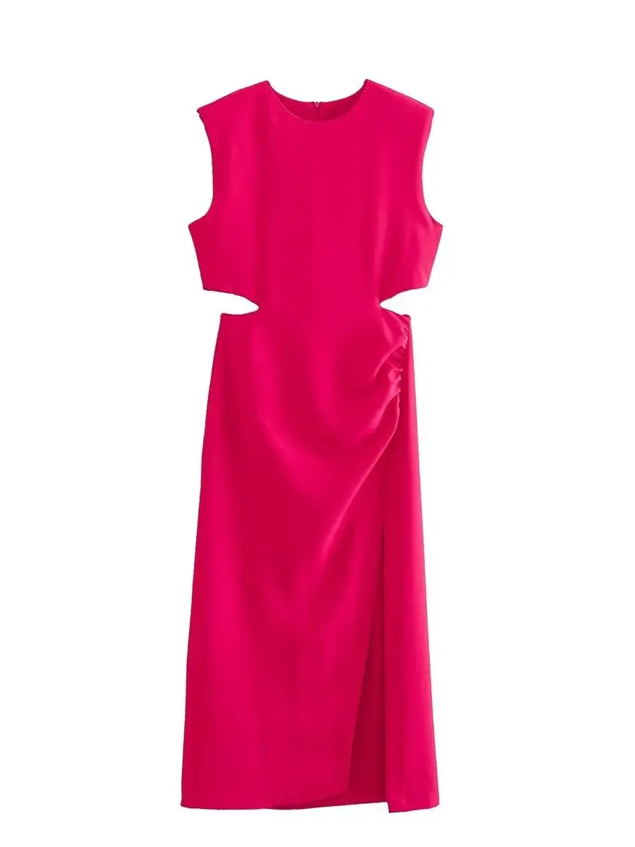 MYIT 2023 NEW Summer Women Hollow out Solid Color Lace-up Decoration Backless Vintage Sexy Streewear Dresses
MYIT 2023 NEW Summer Women Hollow out Solid Color Lace-up Decoration Backless Vintage Sexy Streewear Dresses