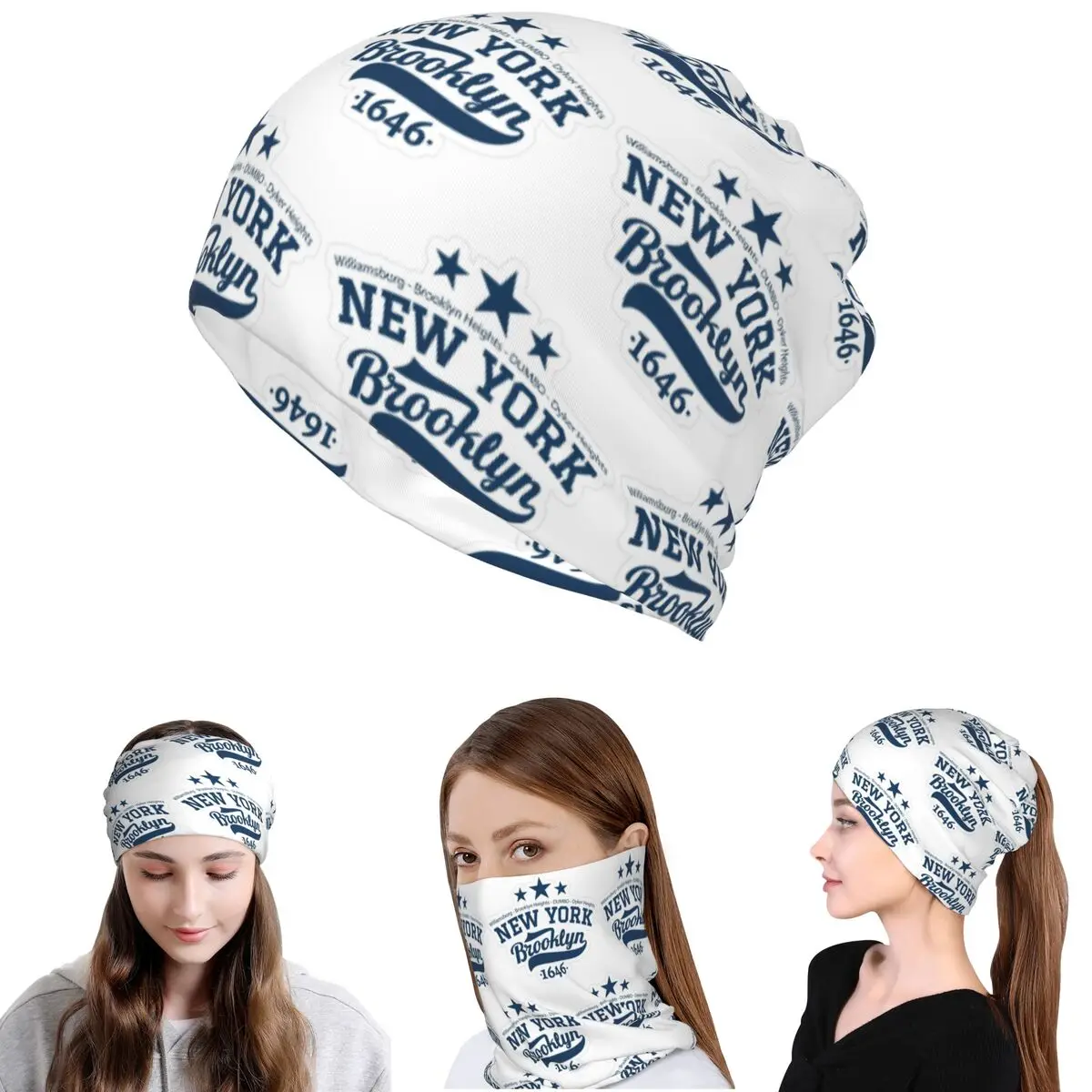 Brooklyn New York Bandana Neck Gaiter Wrap Scarf Multifunction Cycling Scarf Beanies Hat for Men Women Adult Winter
Brooklyn New York Bandana Neck Gaiter Wrap Scarf Multifunction Cycling Scarf Beanies Hat for Men Women Adult Winter