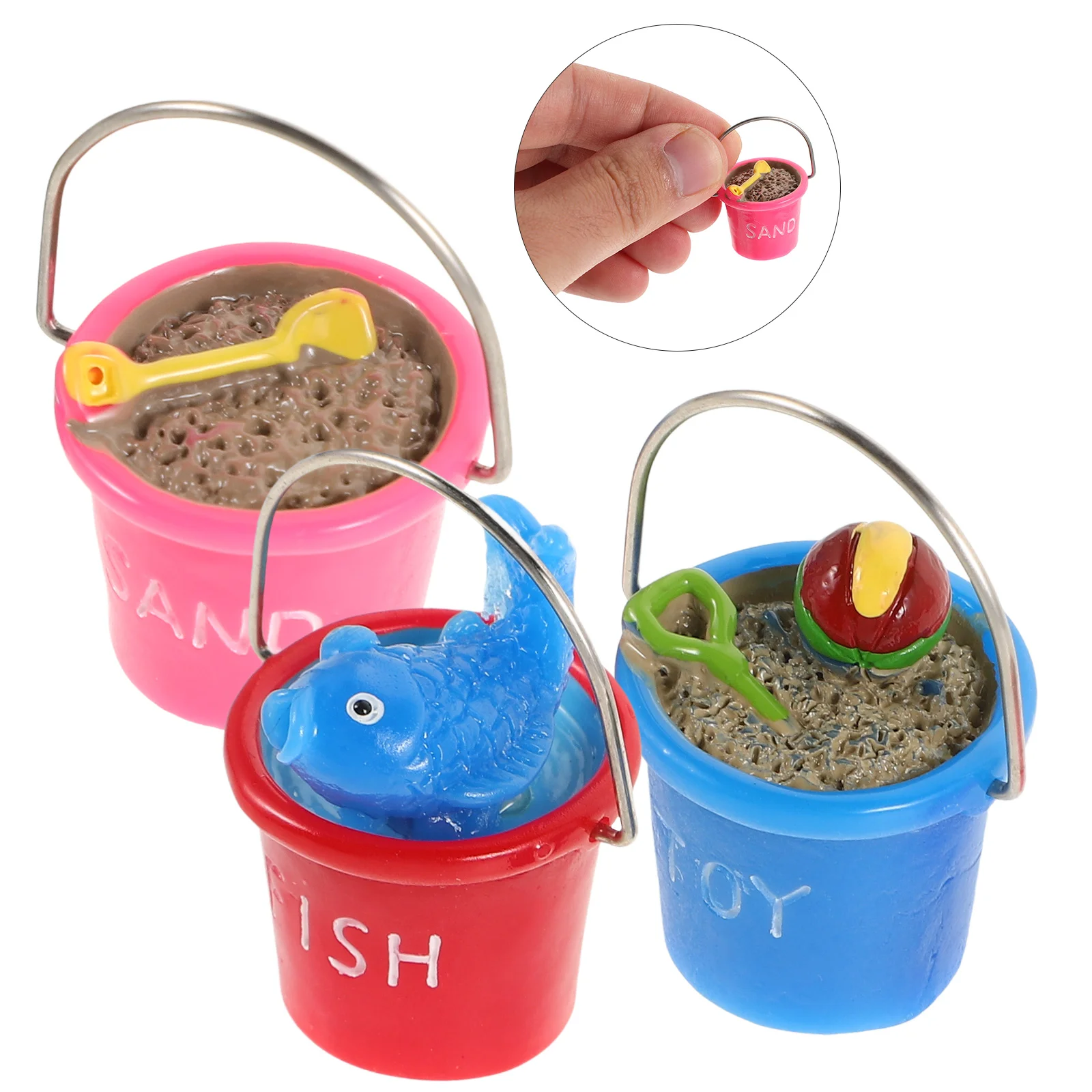 3 Pcs Micro Landscape Beach Bucket Christmas Tree Ornament Dollhouse Sand Decoration
3 Pcs Micro Landscape Beach Bucket Christmas Tree Ornament Dollhouse Sand Decoration