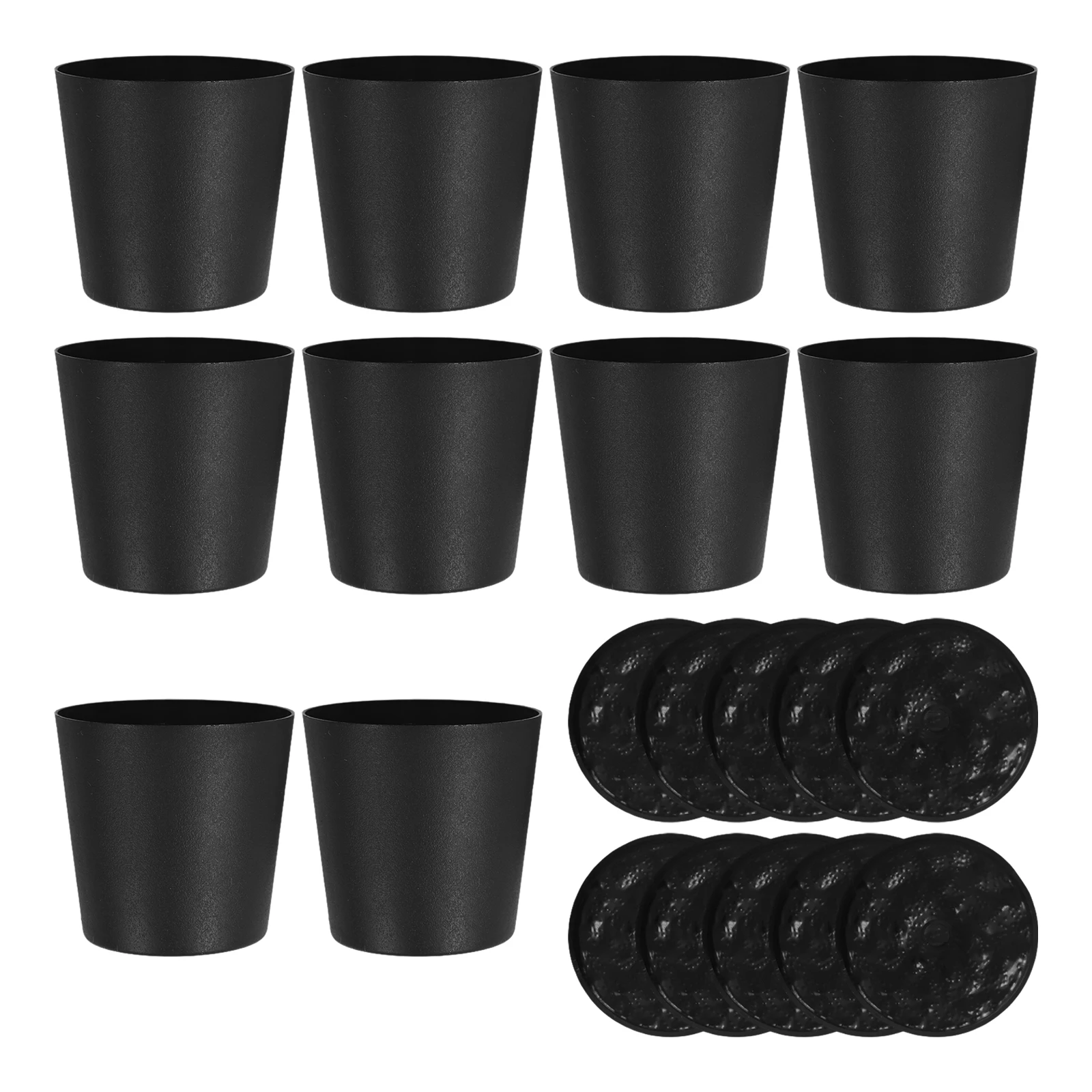 10pcs Floor Standing Black Plastic Flowerpot Planters For Garden Large Indoor Outdoor Balcony Flower Pots Cylinder Vase Planter
10pcs Floor Standing Black Plastic Flowerpot Planters For Garden Large Indoor Outdoor Balcony Flower Pots Cylinder Vase Planter