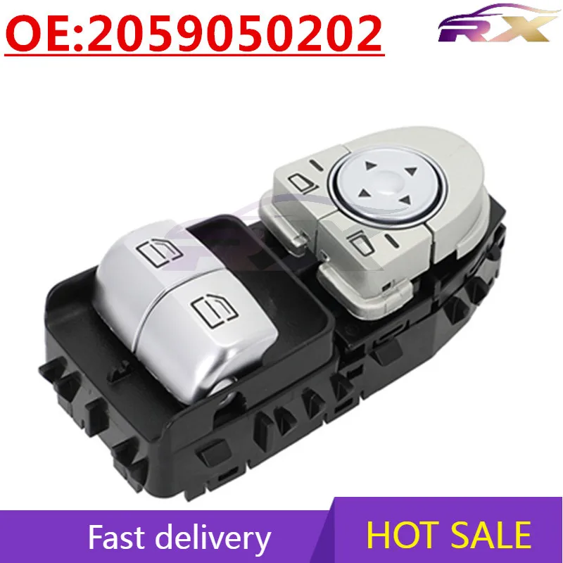 OEM:2059050202 Auto Accessories Glass Lifter Switch Power Window Control Switch For Benz
OEM:2059050202 Auto Accessories Glass Lifter Switch Power Window Control Switch For Benz