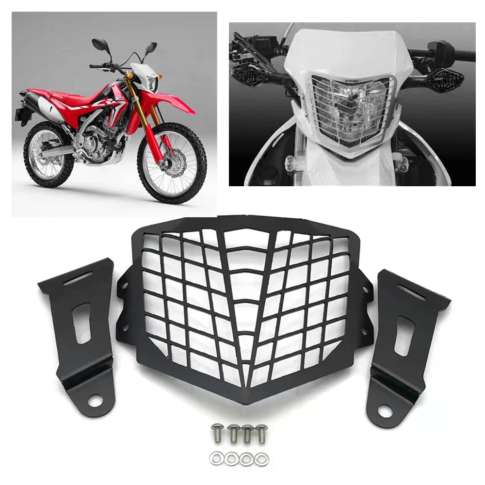 Fits for Honda CRF250L CRF300L CRF 250L 300L ABS 2017-2024 Motorcycle Headlight Grille Guard Front Headlamp Shield Cover
Fits for Honda CRF250L CRF300L CRF 250L 300L ABS 2017-2024 Motorcycle Headlight Grille Guard Front Headlamp Shield Cover