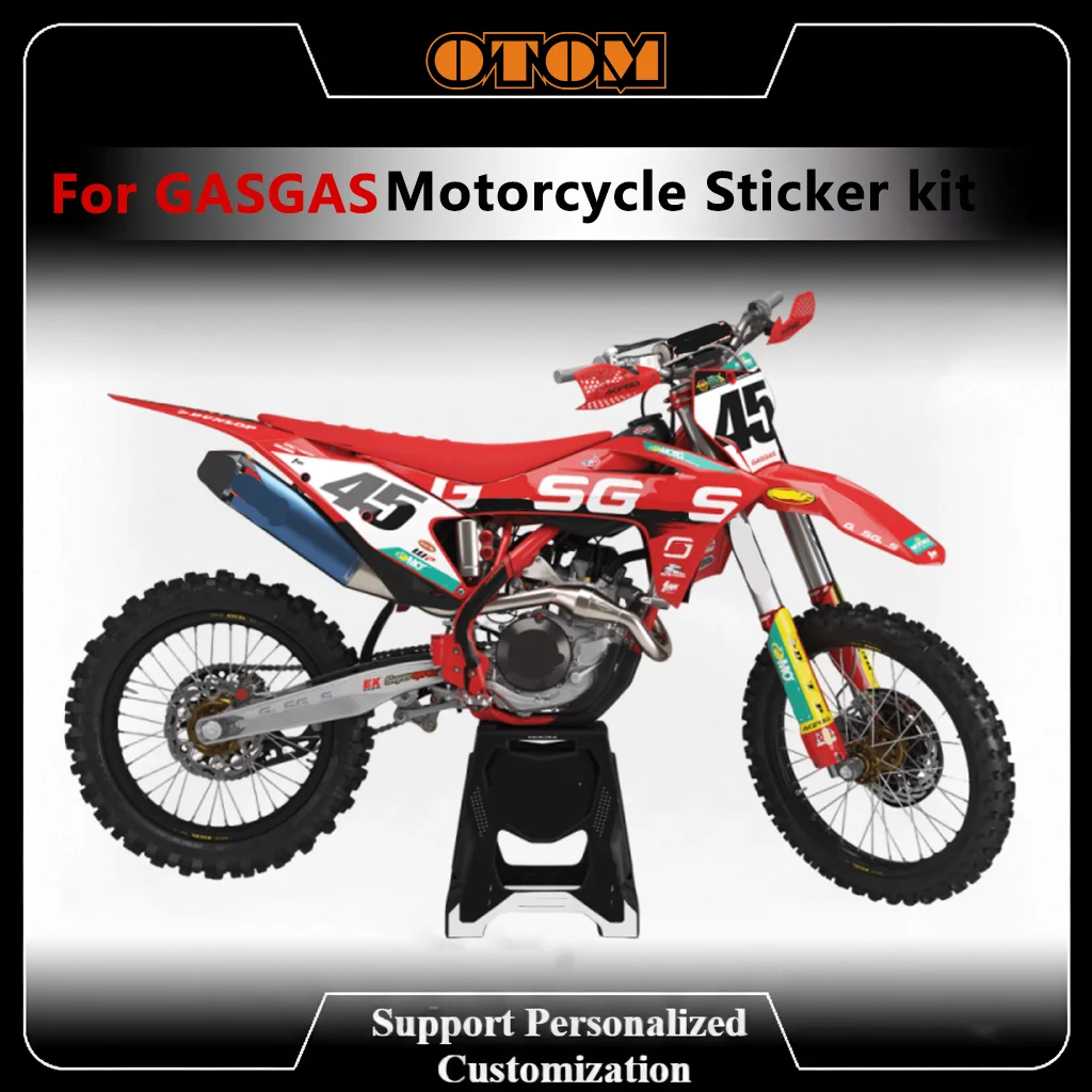 OTOM Customize Motorcycle Graphics Decal for GASGAS EC MC 2021 2022 2023 Glossy Sticker Kit
OTOM Customize Motorcycle Graphics Decal for GASGAS EC MC 2021 2022 2023 Glossy Sticker Kit