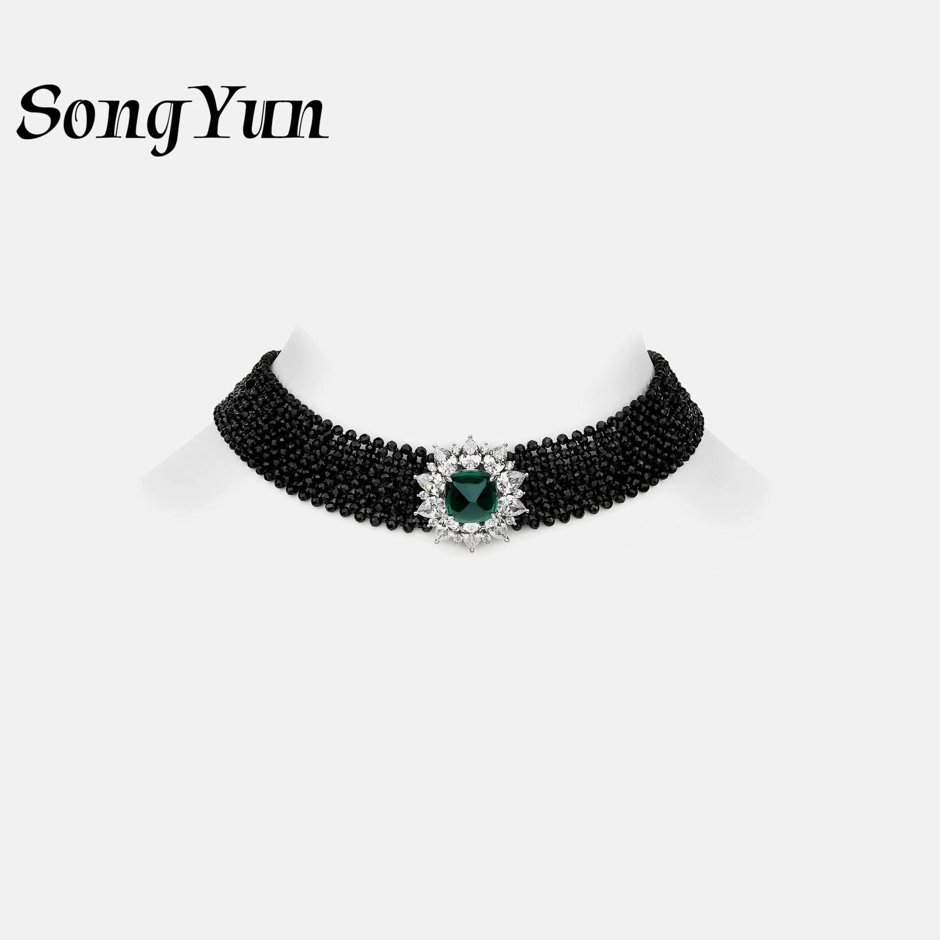 SongYun Fine Jewelry 925 Sterling Silver Choker Necklace Women HCD Emerald Gemstones 925 Sterling Silver Pendants Accessories
SongYun Fine Jewelry 925 Sterling Silver Choker Necklace Women HCD Emerald Gemstones 925 Sterling Silver Pendants Accessories