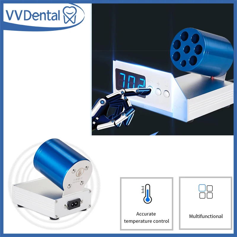 VVDental Dental Composite Heater Resin Heating Composed Material Warmer Dentist Equipment
VVDental Dental Composite Heater Resin Heating Composed Material Warmer Dentist Equipment