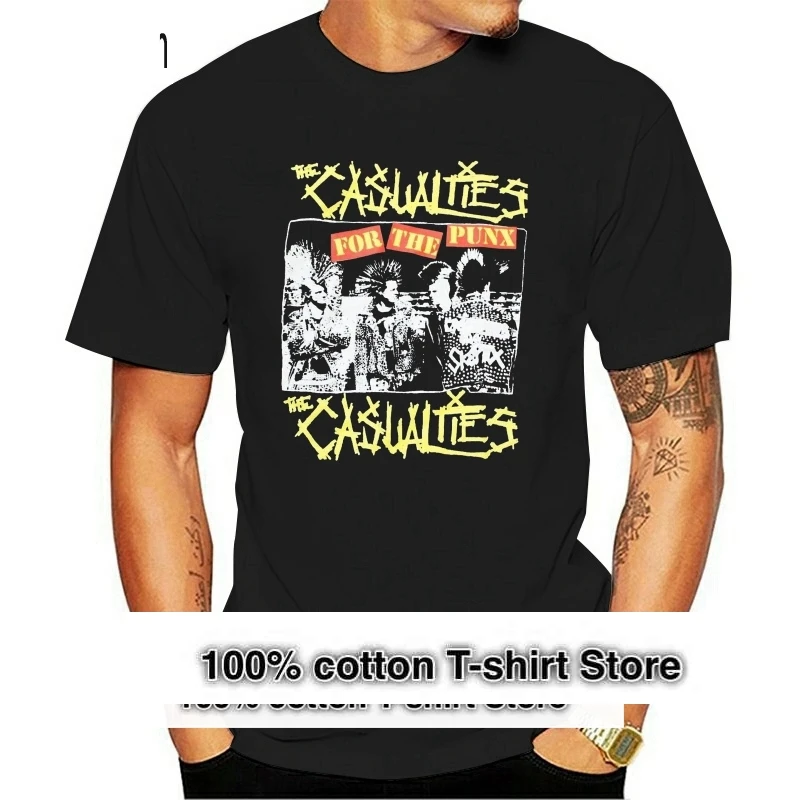 The Casualties Punk Band Embroidered Graphic T-Shirt Summer Short Sleeves Cotton T Shirt Fashion New 2024 Funny
The Casualties Punk Band Embroidered Graphic T-Shirt Summer Short Sleeves Cotton T Shirt Fashion New 2024 Funny