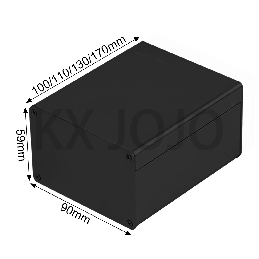 Aluminum Enclosure 90*59*100/110/120/170mm Black/Silver Waterproof Box Split Case Electronic Box DIY Power Housing Instrument
Aluminum Enclosure 90*59*100/110/120/170mm Black/Silver Waterproof Box Split Case Electronic Box DIY Power Housing Instrument