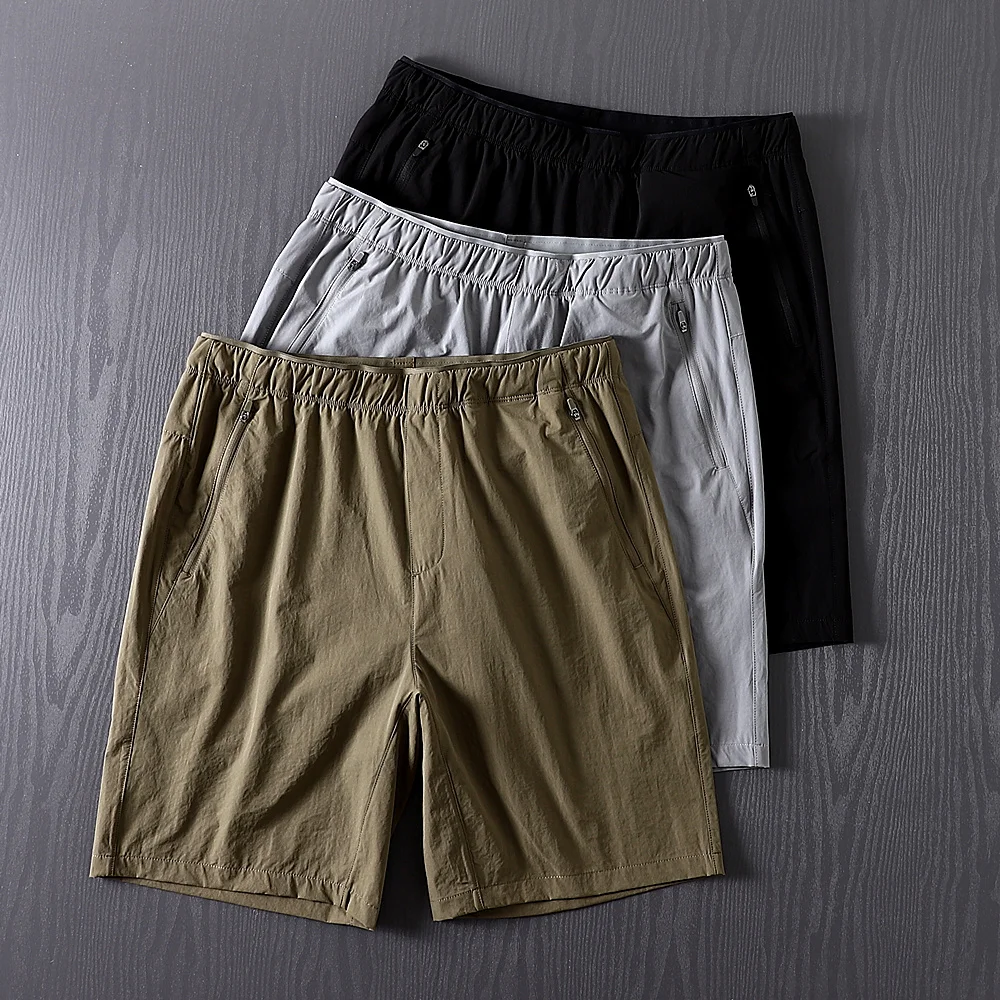 Lightweight Wearable Cool Feeling Anti-Wrinkle Outdoor Sports Men's Casual orts Five-Point Pants Summer Faion Urban Sle
Lightweight Wearable Cool Feeling Anti-Wrinkle Outdoor Sports Men's Casual orts Five-Point Pants Summer Faion Urban Sle