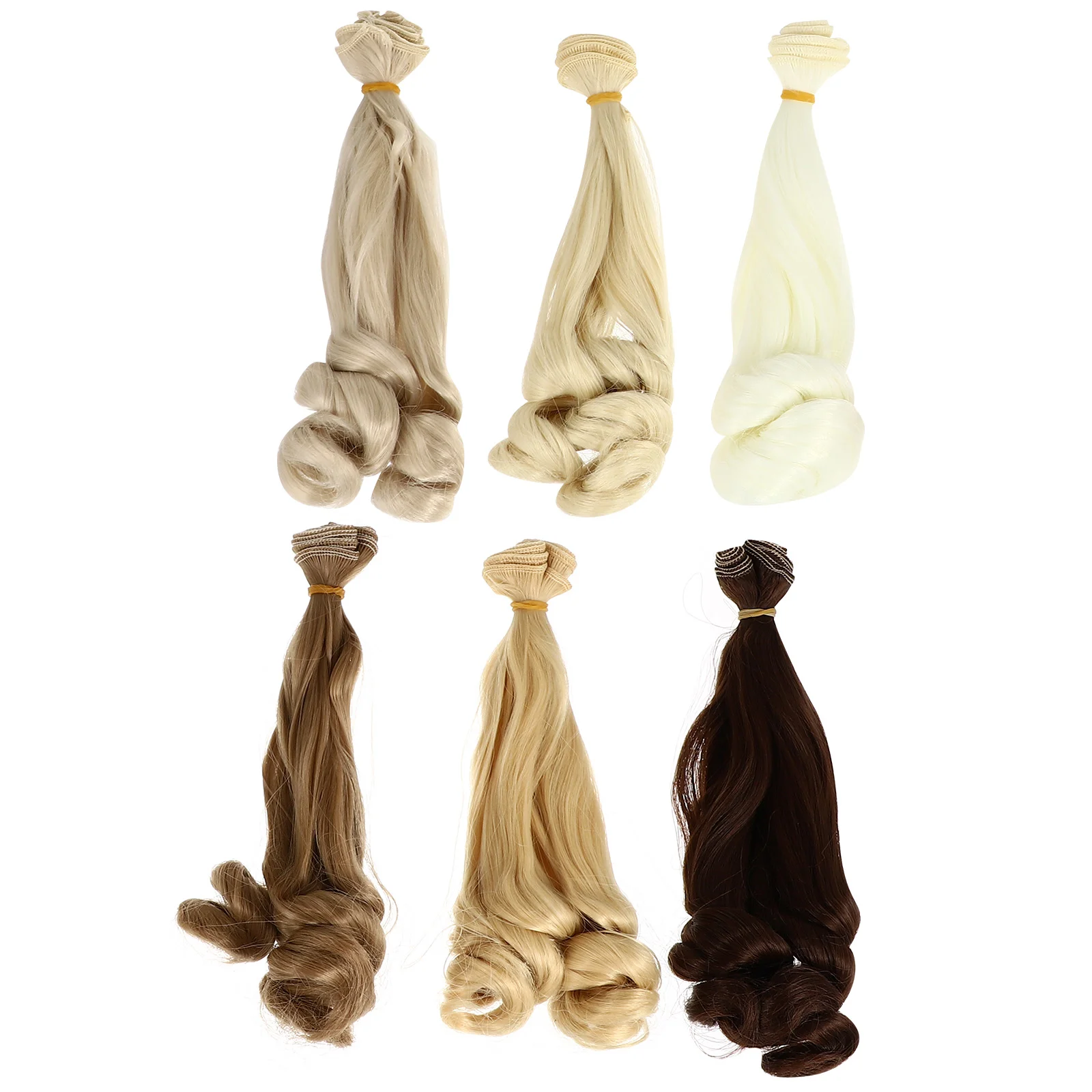 6pcs Decorative Hair Wigs Heat Resistant Hair Colorful Hair Extensions DIY Hair Piece
6pcs Decorative Hair Wigs Heat Resistant Hair Colorful Hair Extensions DIY Hair Piece